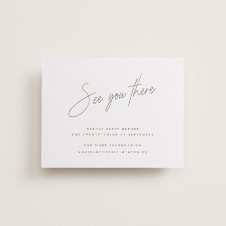 RSVP Online Enclosure Cards
