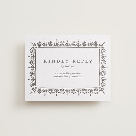 RSVP Online Enclosure Cards