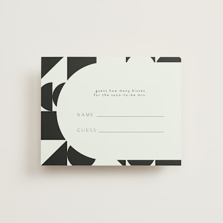 Bridal Shower Insert Cards