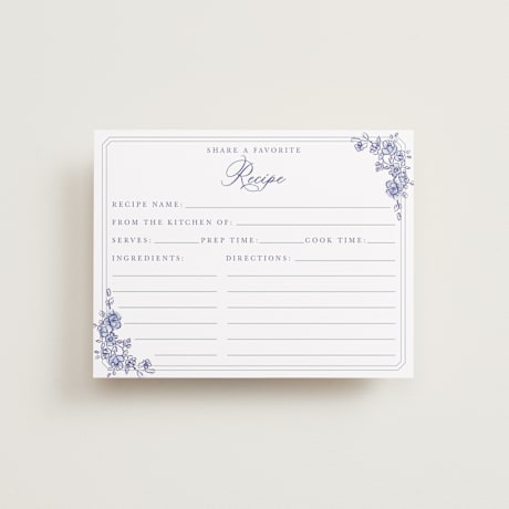 Bridal Shower Insert Cards