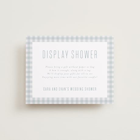 Bridal Shower Insert Cards