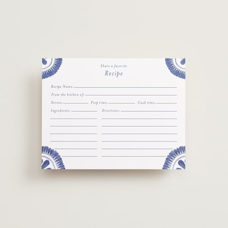Bridal Shower Insert Cards