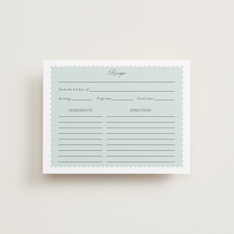 Bridal Shower Insert Cards