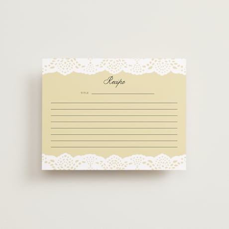 Bridal Shower Insert Cards