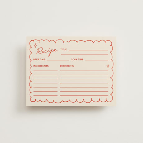 Bridal Shower Insert Cards