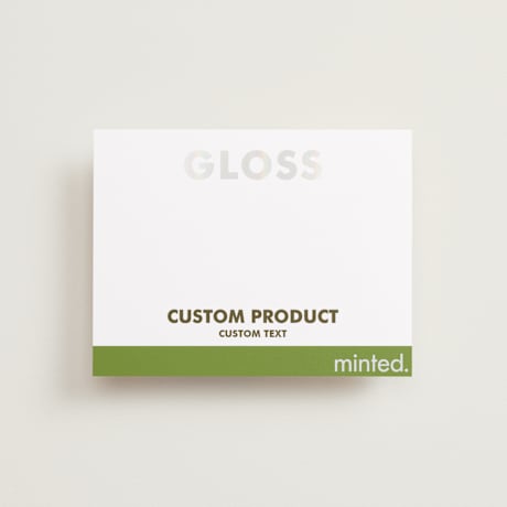 Gloss-Press Direction Cards