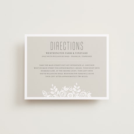 Direction Cards