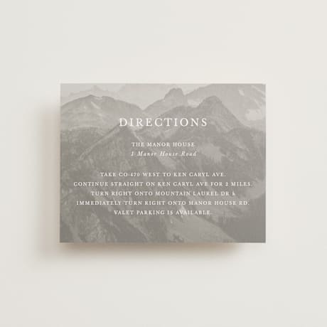 Direction Cards