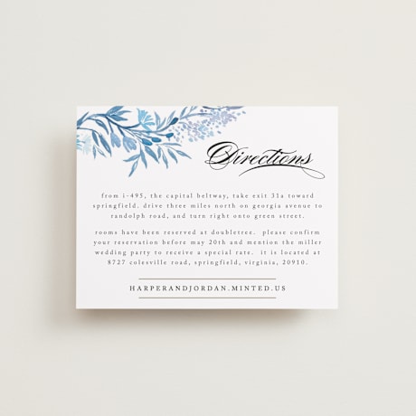 Direction Cards