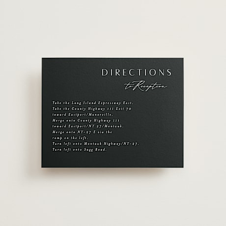 Direction Cards