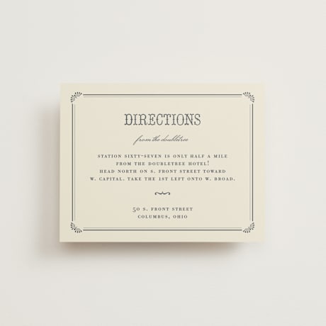 Direction Cards