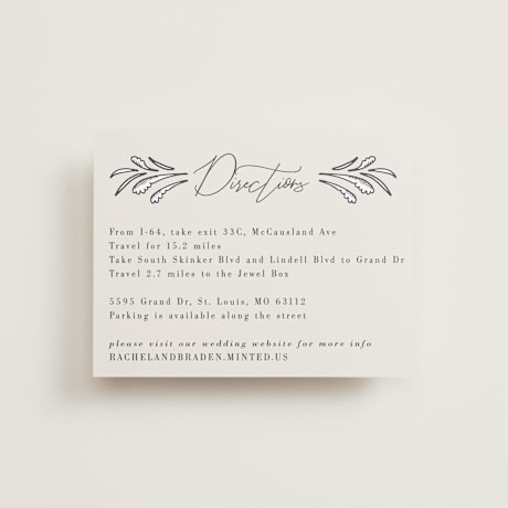 Direction Cards