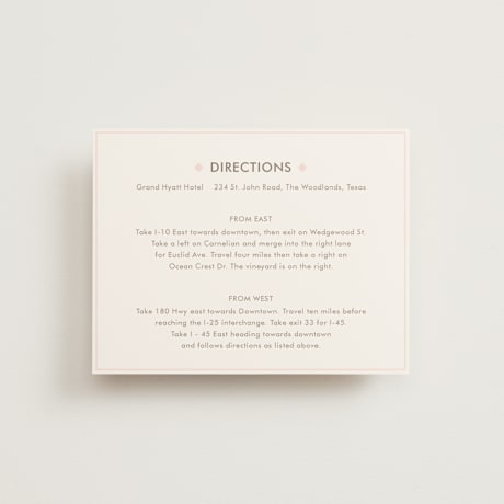 Direction Cards