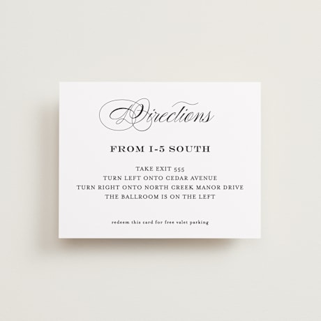 Direction Cards