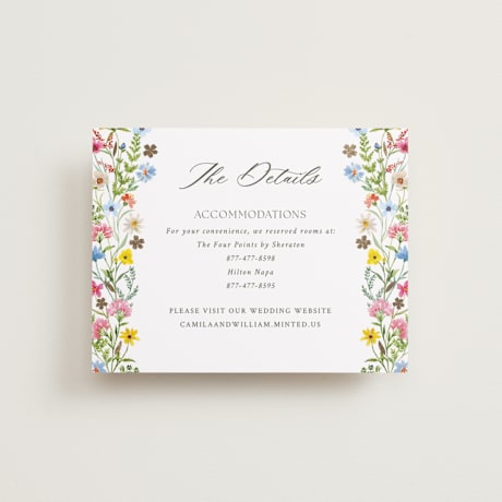 Foil-Pressed Direction Cards