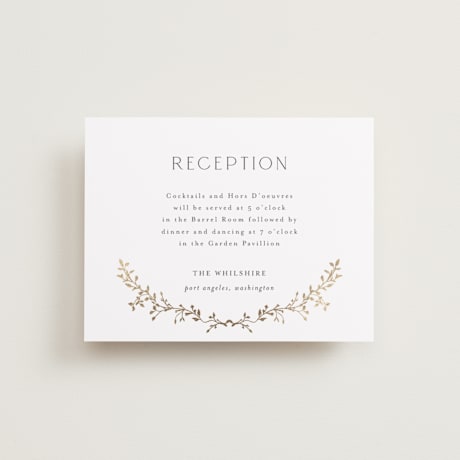 Reception Cards