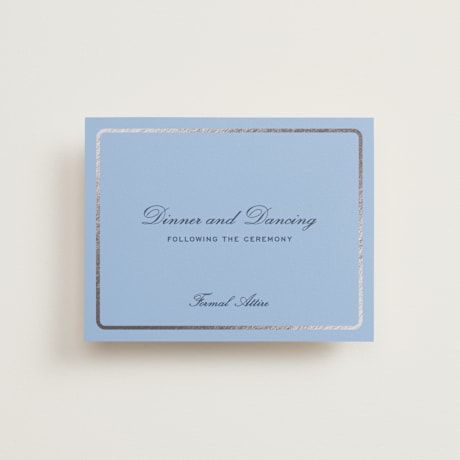 Foil-Pressed Reception Cards