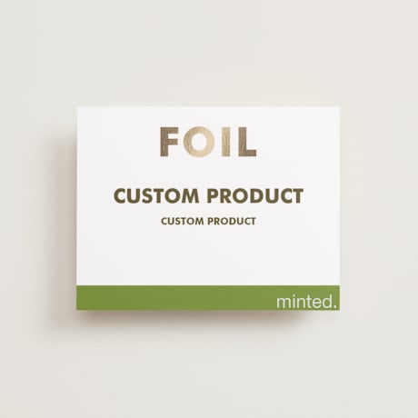 Foil-Pressed Reception Cards