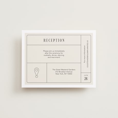 Reception Cards