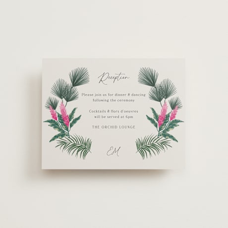 Reception Cards