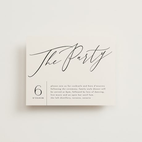 Reception Cards