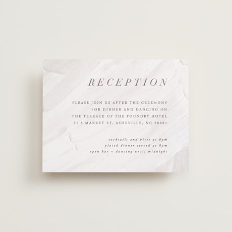Reception Cards