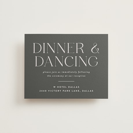 Reception Cards