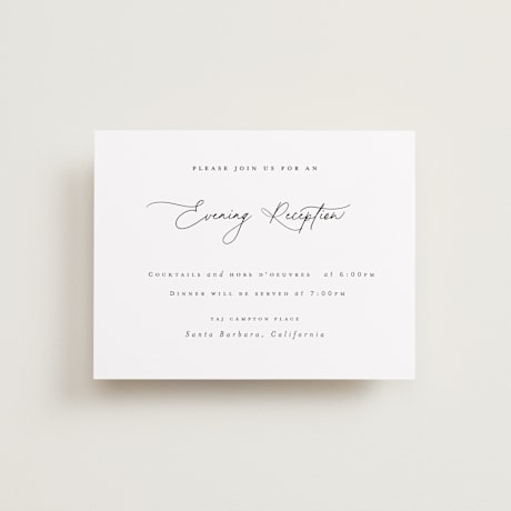 Reception Cards