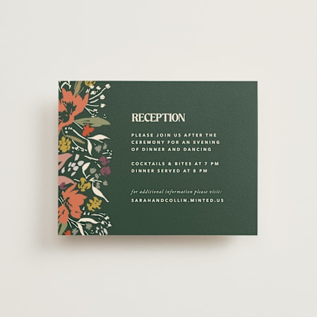 Reception Cards