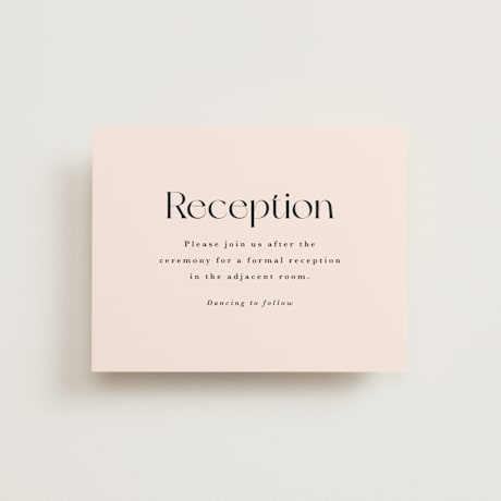 Reception Cards