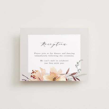 Reception Cards