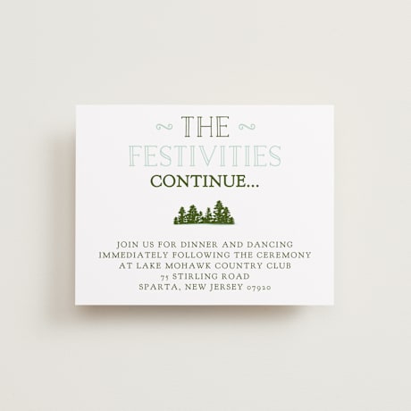 Reception Cards