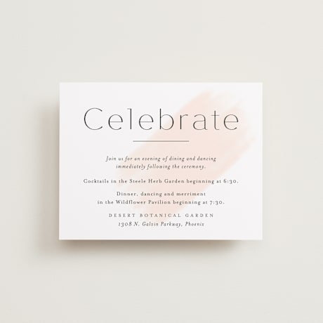 Reception Cards