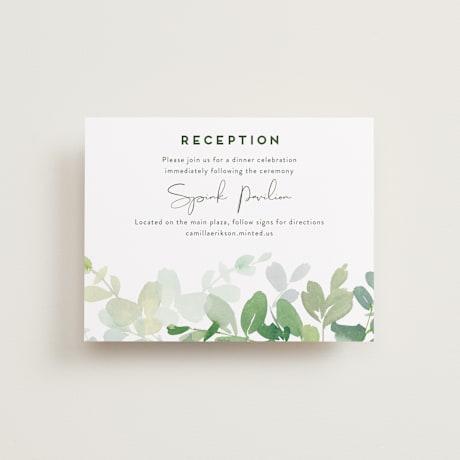Reception Cards
