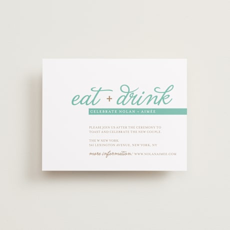 Reception Cards