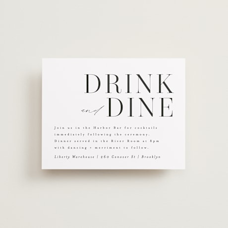 Reception Cards