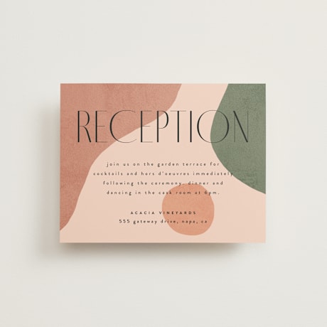 Reception Cards