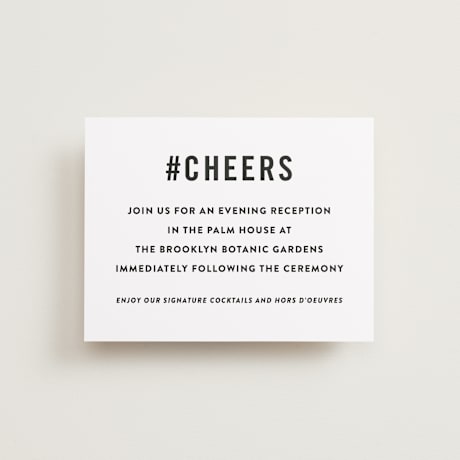 Reception Cards