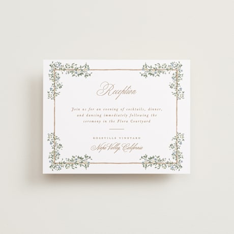 Reception Cards