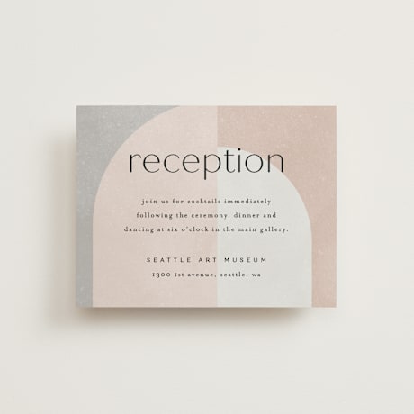 Reception Cards