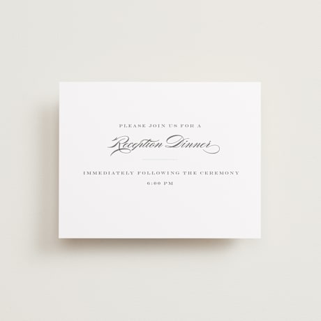 Reception Cards