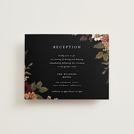 Reception Cards