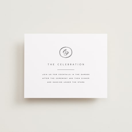 Reception Cards