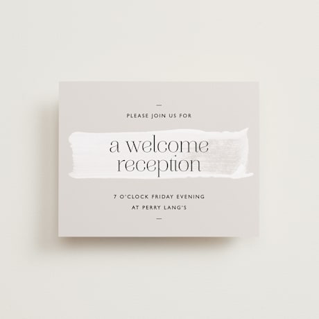 Reception Cards