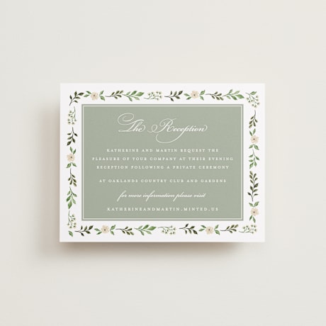 Reception Cards