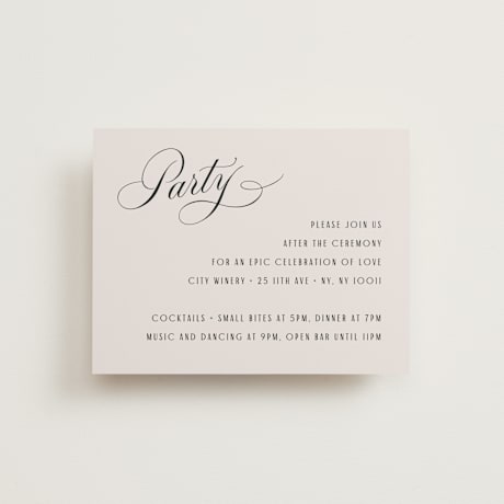 Reception Cards