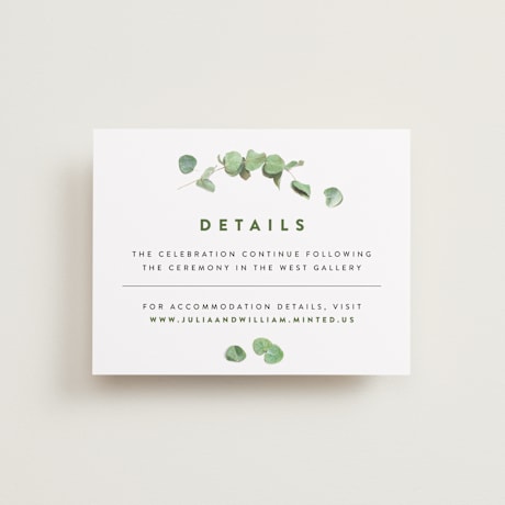 Reception Cards