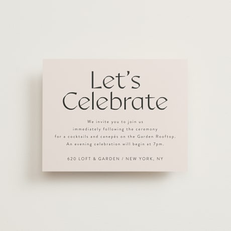 Reception Cards