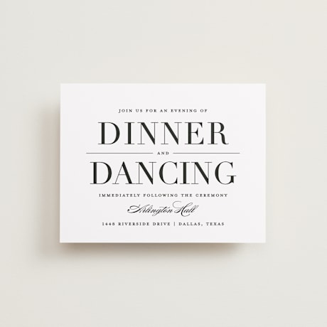 Reception Cards