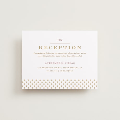 Reception Cards